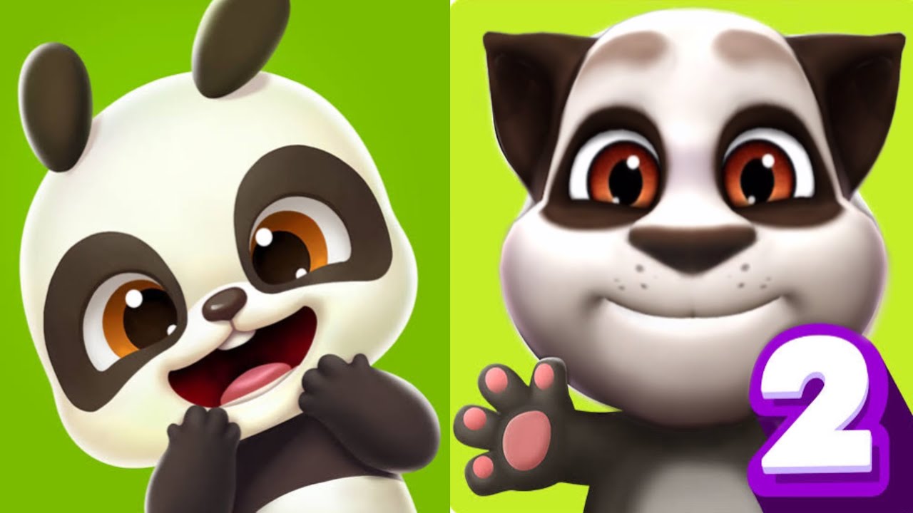 My Talking Panda 2 Vs My Talking Tom 2 Panda