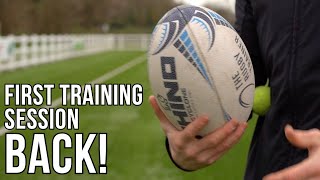 Passing Drills to do on your own & Rehab Training! 🏉🔥