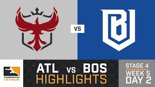 HIGHLIGHTS Atlanta Reign vs. Boston Uprising | Stage 4 | Week 5 | Day 2 | Overwatch League
