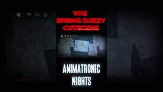 VHS Springbuzzy Animatronic nights #wildkinggaming #fnaf #springtrap #springbonnie #fnafedit