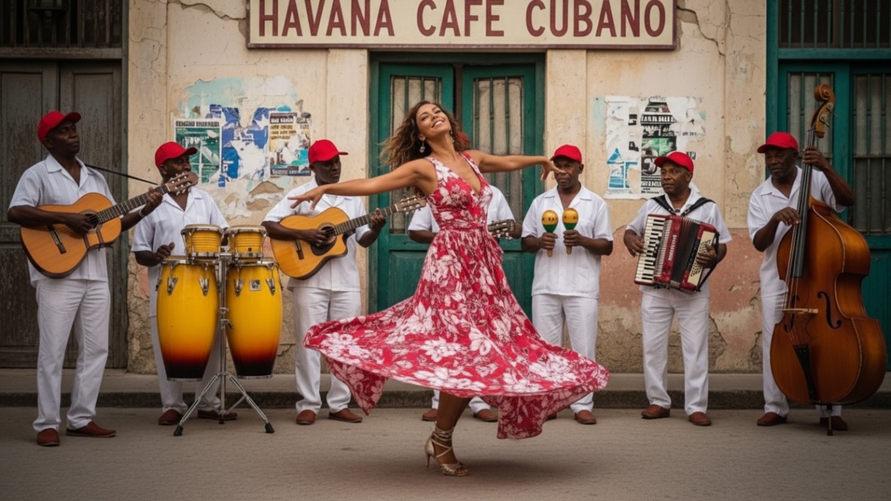 Café Cubano Music ☕: Cuban Café Serenades & Relaxed Jazz Rhythms