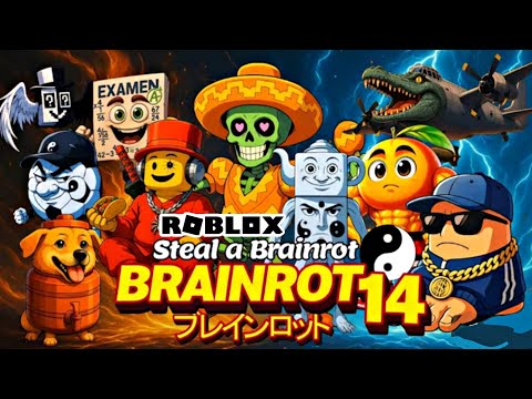 Mindrotsu BRAINROT ANIME OPENING EP14 Feat ALL NEW YIN YANG Steal A Brainrot Official Music