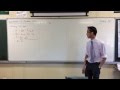 Algebraic Expressions and Operations