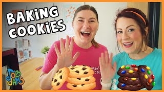 Kids Have Fun Baking Cookies |  Job Jams |  How to Make French Macaron Cookies