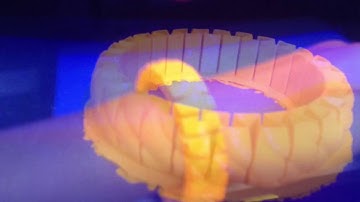 3-D printed stretchy bracelet