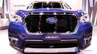 2019 Subaru Ascent - Exterior Interior Walkaround - Debut at 2017 LA Auto Show