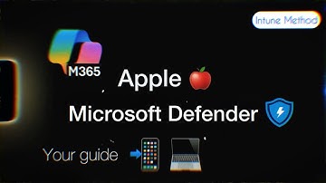 Deploy Defender to Apple macOS with Intune || Apple M365 with Jordan Albaladejo