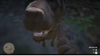Petting a virtual dog for 1 minute and 7 seconds straight