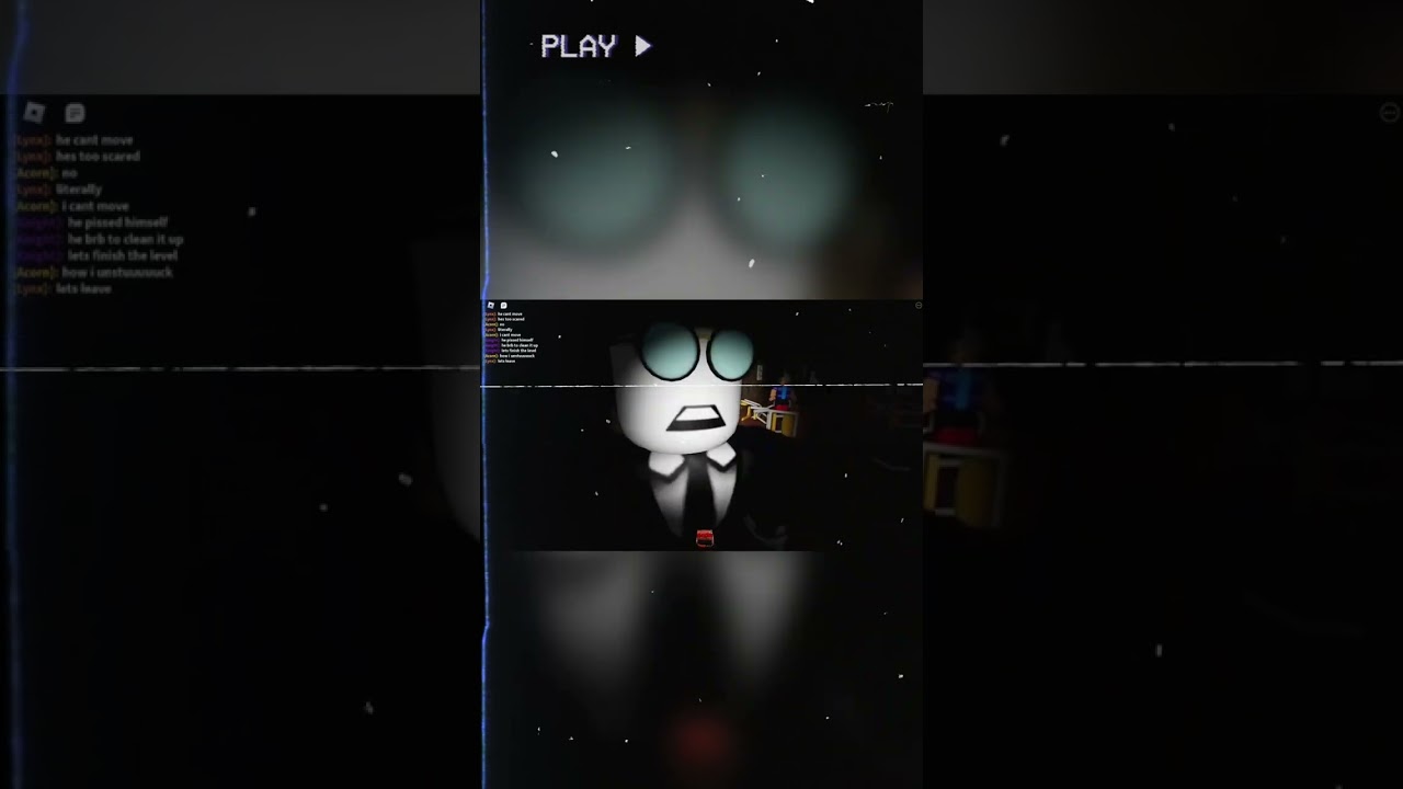 leave ur friend in a horror game if he can't move #themimic #shorts #scary
