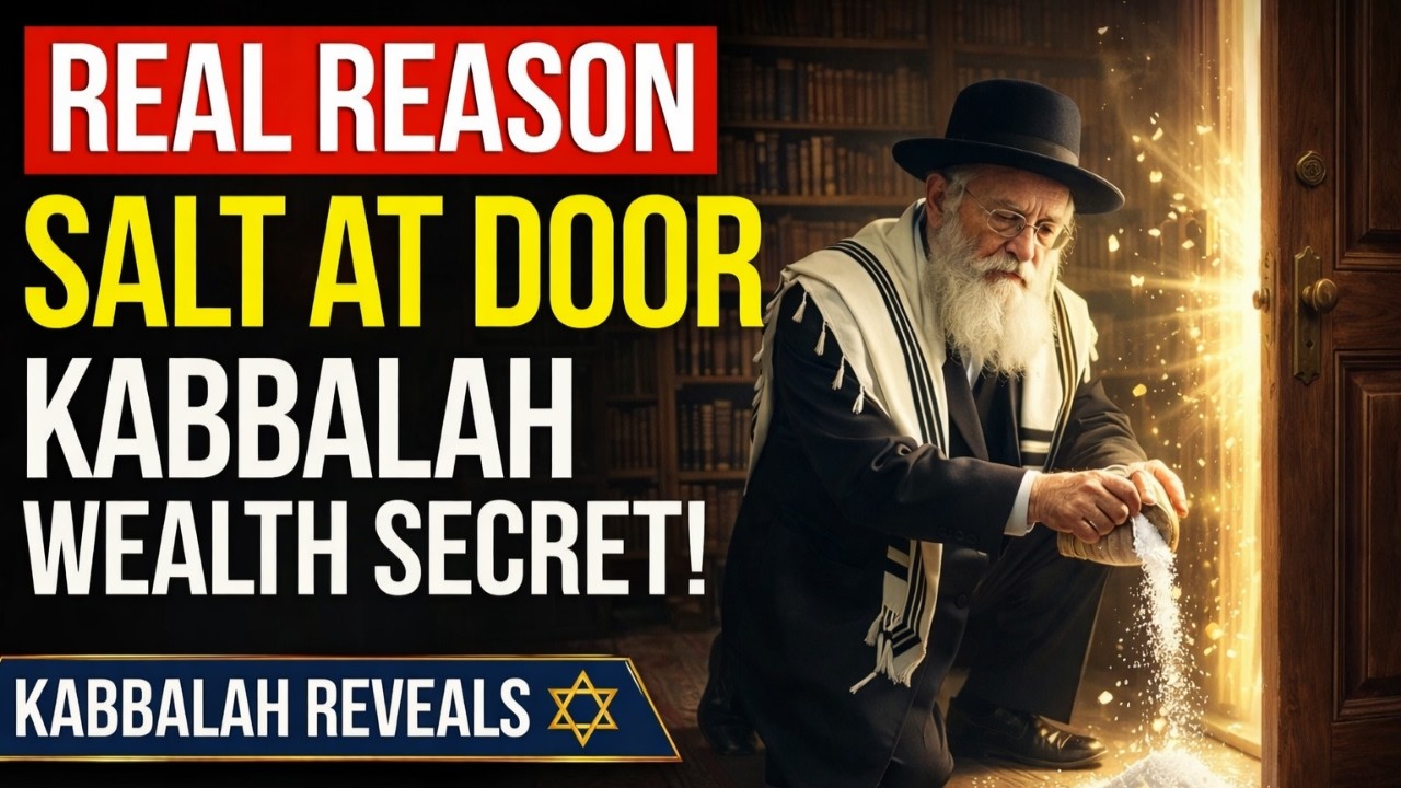 🔴The REAL Reason Jews Put Salt at Their Door — It's NOT What You Think | Kabbalah Wealth Secret