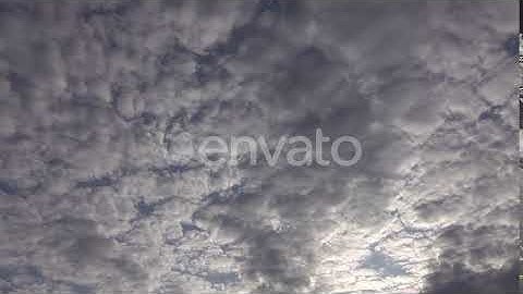 Puffy Smoky Spring Cumulus Rain Clouds | Stock Footage - Envato elements
