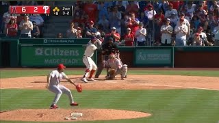 Bryce Harper hits game tying GRAND SLAM🤯 (Angels moment)