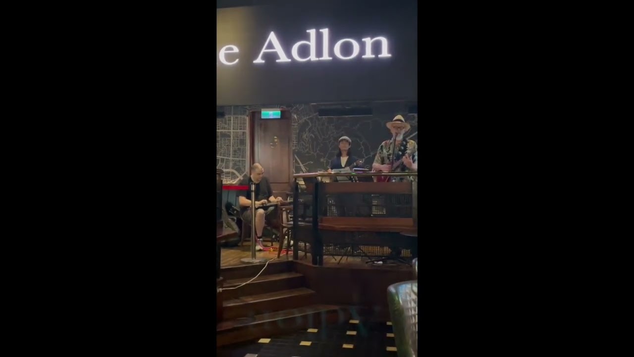 Gig with DC Rapier, Sujong Park and Chuck Payne at the Adlon, Taipei on 7 July 2023.