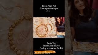 #resinwallart #resincraft #resinart #flowerpreservation #flowers #love #memoriesforlife #memories