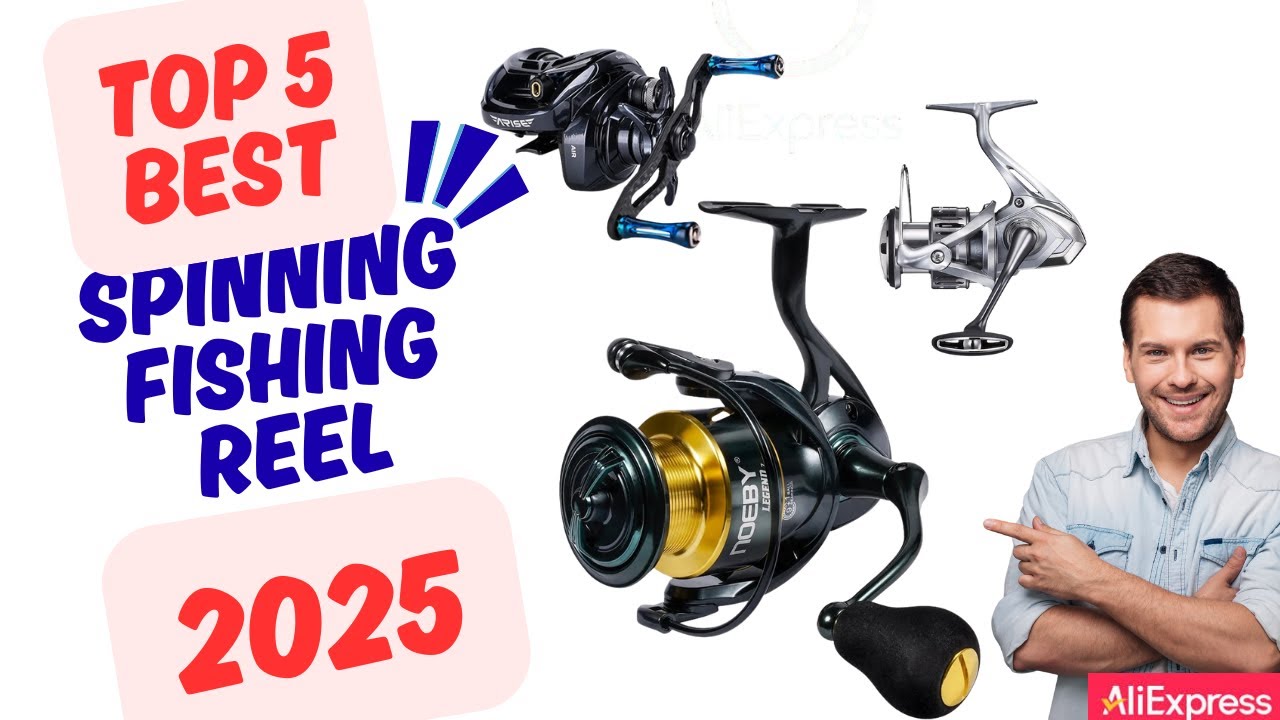 Top 5 Best Spinning Fishing Reel of 2025 On AliExpress - YouTube