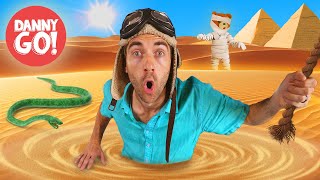 The Floor Is Quicksand Pyramid Adventure Floor Is Lava Dance Game Danny Go Songs For Kids