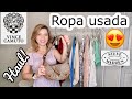 Haul de ropa USADA. Me pruebo ropa de segunda.  Ropa para vender en linea. Thrift FINDS