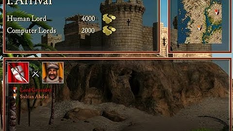 Stronghold Crusader HD Enhanced Edition  Chapter 1 The first step