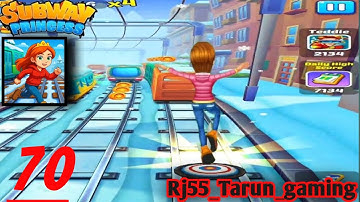 Subway Princess Runner - Gameplay Walkthrough Tutorial Part-70 All Levels Mobile Game (Android, iOs)
