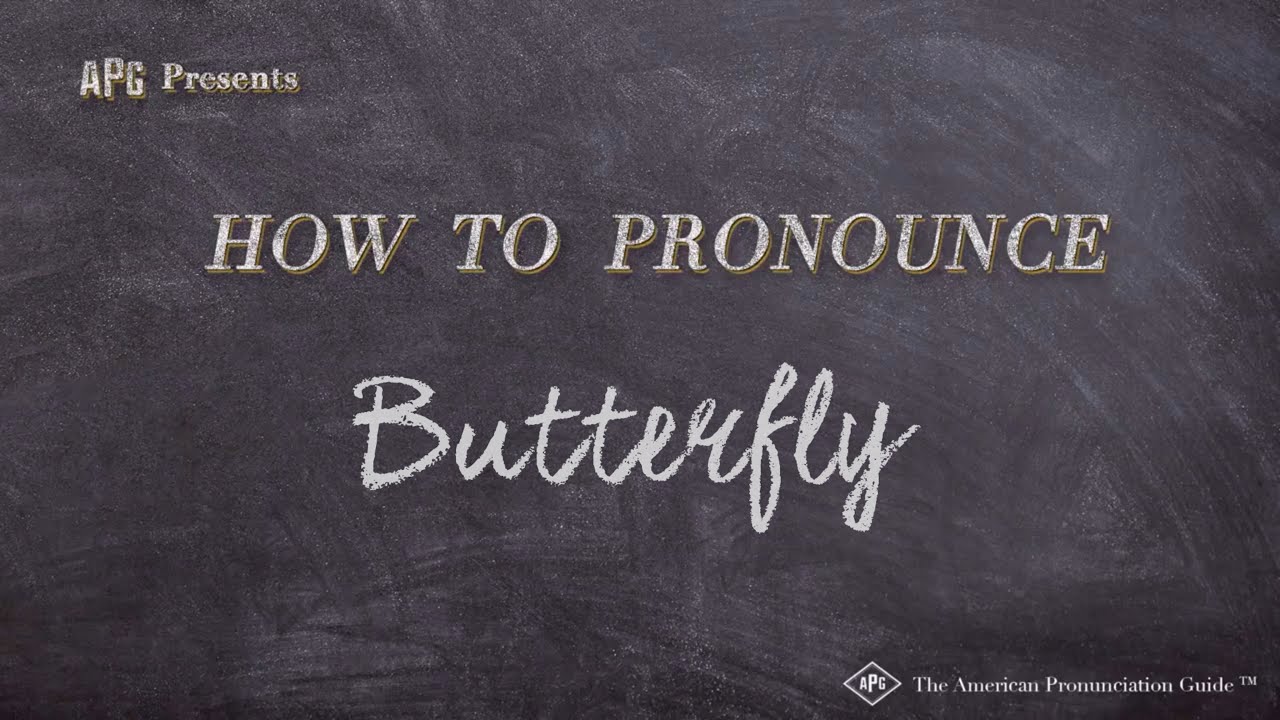 How To Pronounce Butterfly (Real Life Examples!)