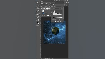 Easiest Way to Make 3D Planet in Photoshop – How to Create 3D Planet in One Click #shorts