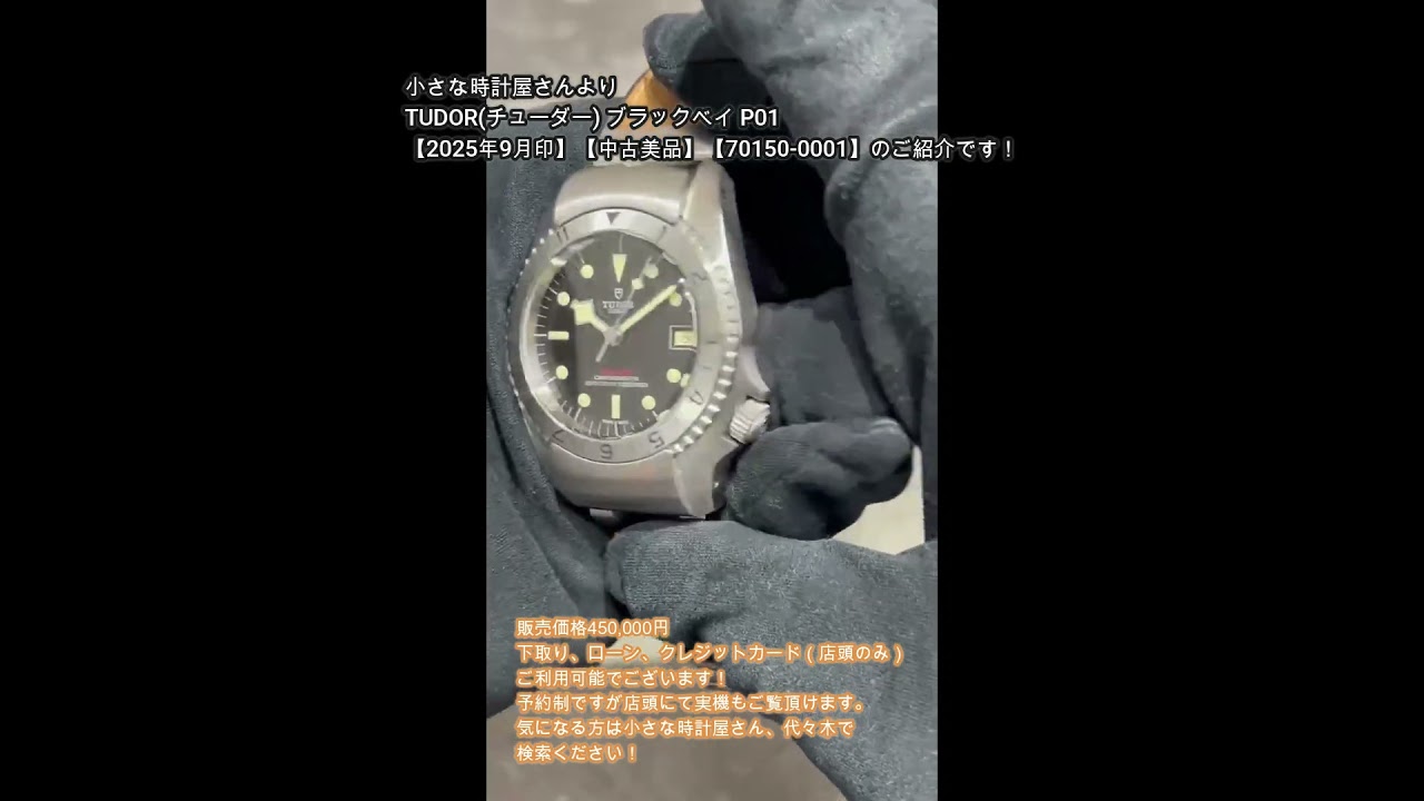 TUDOR(チューダー) ブラックベイ P01【2025年9月印】【中古美品