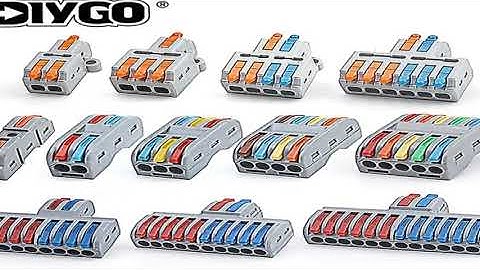 5PCS Fast Wire Connector Push-in Electrical Terminal Block Universal Splicing Wiring Cable Conn