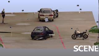 Motorcycle Collision Reconstruction-FARO 3D Laser Scan