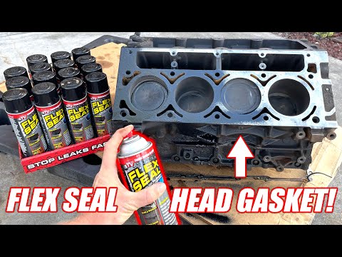 Video: Toimiiko Flex Seal polttoainesäiliöissä?