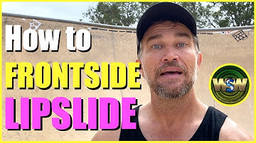 How to Frontside Lipslide - (Skateboarding tutorial)