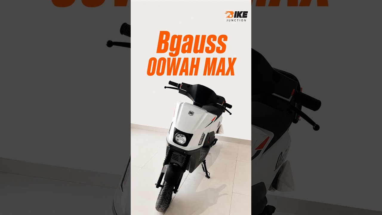 BGauss OOWAH MAX Review | First Look, Features & Walkaround | Worth Buying?