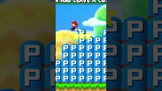Mario vs 999 P-Switches in New Super Mario Bros. 2 ?
