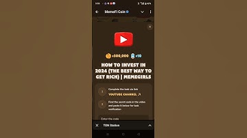 How To Invest In 2024 (The Best Way To Get Rich) | MEMEGIRLS VIDEO CODE 5 September
