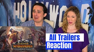 Total War Warhammer 3 All Champions of Chaos Reaction