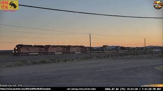 EB BNSF DoD at Joseph City AZ on 2026.07.02