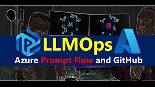 llmops with azure prompt flow & github
