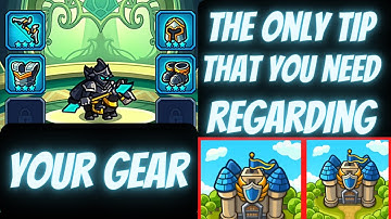 Best GEAR tip that you need to know for idle kingdom defense, increase hero damage