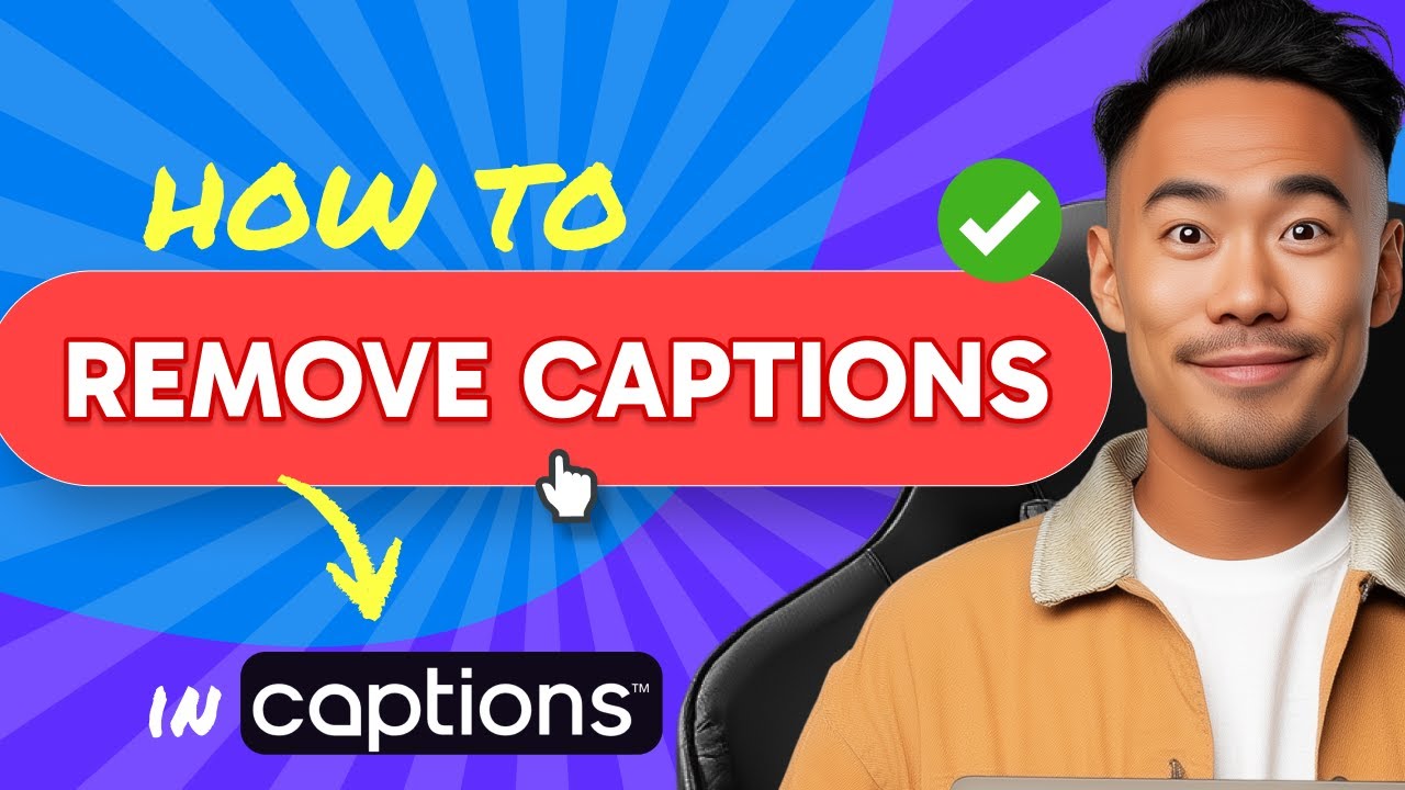 How to REMOVE Captions in Captions AI (Step by Step) - YouTube