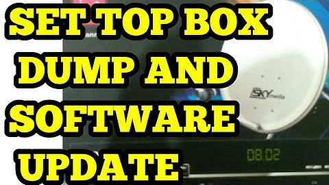 SEY MEDIA NEW MPEG4 SET TOP BOX SOFTWARE DUMP AND SOFTWARE UPDATE