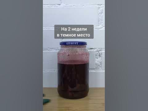 🔮 Настойка на черной смородине #cremedecassis #настойка #ликер # ...