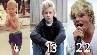 ross lynch transformation from 1 22 years old from baby to teenager