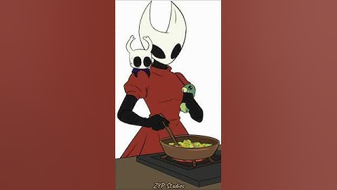 Hornet & Knight: Hornet Cocina... 🐛 #animation #meme #silksong #animacion #art #hornet