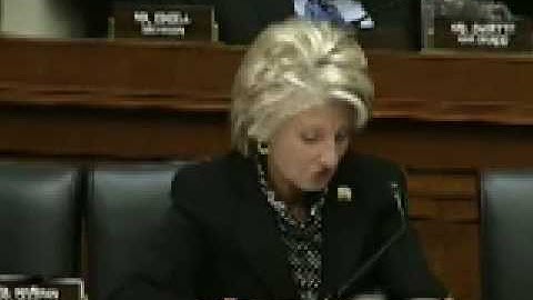 March 4, 2009 Markup - Rep. Harman