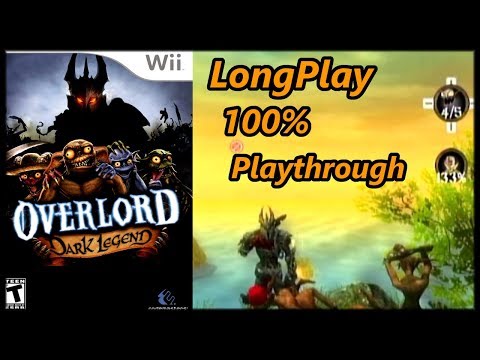 Overlord: Dark Legend - Longplay 100% Full Game Walkthrough (No Commentary)