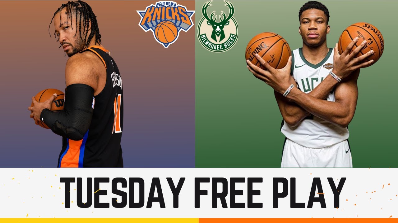 Knicks Bucks Tuesday 12/5/23 NBA Picks and Predictions Picks