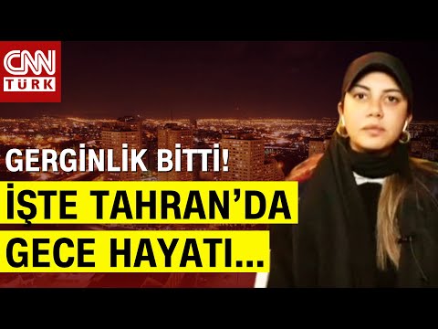 İran-İsrail Gerilimi 'Şimdilik' Bitti! Fulya Öztürk Canlı Yayında İran Gece Hayatının Nabzını Tuttu!