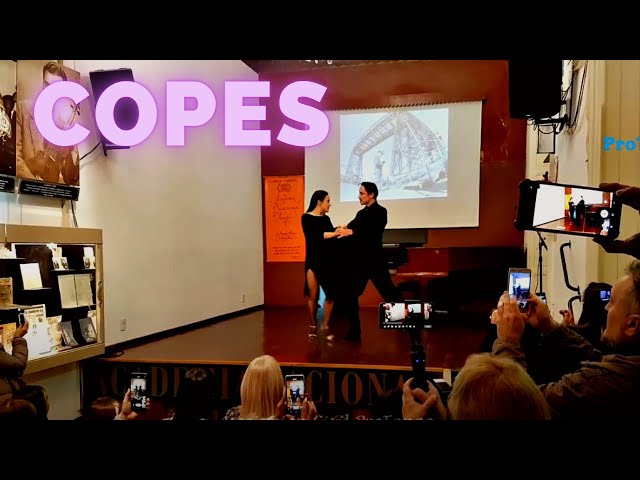 Juan Carlos Copes, inaguracion de sus recuerdos, Academia Nacional del Tango