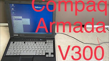 🔥Compaq Armada V300 - Windows 98 laptop in 2022 🔥