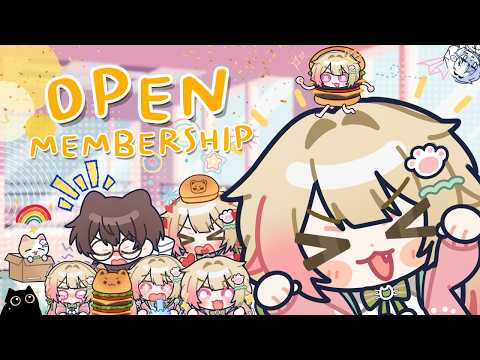 Membership & Discord server มาแล้วจ้าาา!!! วะวะวะว้าว 😆💗