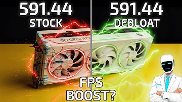 FPS BOOST? Nvidia Driver Update 591.44 DE BLOATED vs 591.44 | RTX 5070 Driver Comparison